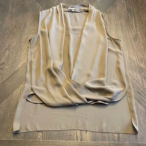 Vince Camuto Army Green Tank Top Medium